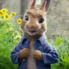 James Corden Peter Rabbit 2 Blue Jean Jacket