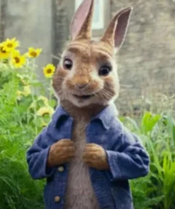 James Corden Peter Rabbit 2 Blue Jean Jacket