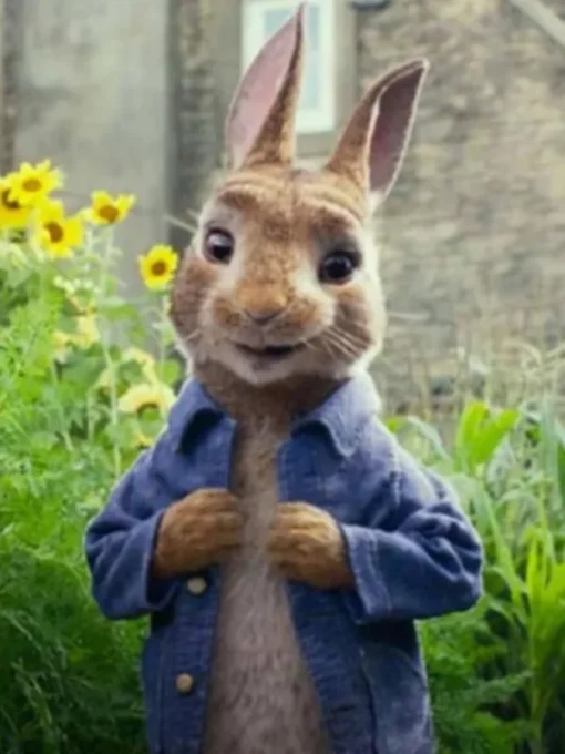 James Corden Peter Rabbit 2 Blue Jean Jacket