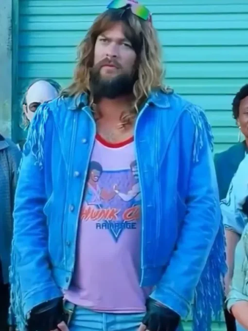 Jason Momoa Minecraft Blue Jacket