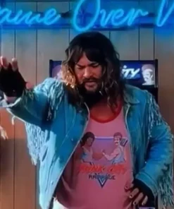 Jason Momoa Minecraft Jacket Blue
