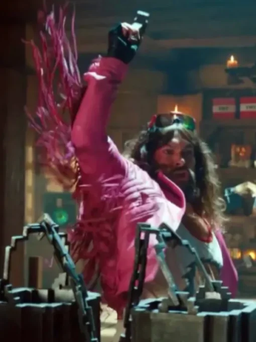 Jason Momoa Minecraft Jacket Pink