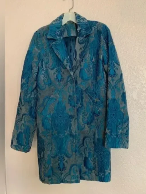 Jennifer Love Hewitt Blue Coat