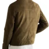 Karate Kid Legends Daniel Suede Leather Brown Jacket