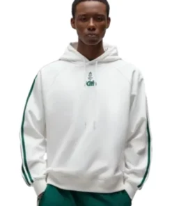 Kith Adidas Hoodie White