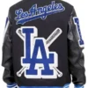 LA Dodgers Varsity Black Jacket