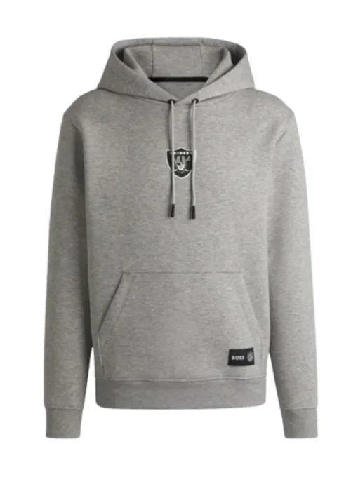 Las Vegas Raiders Hugo Boss Woodson Grey Hoodie