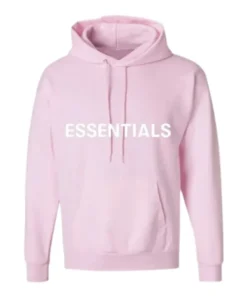 Light Pink Essentials Hoodie