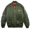 MA-1 T1 Bomber Jacket Green