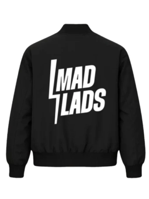Mad Lads Black Bomber Jacket