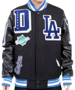 Magic Johnson X LA Dodgers Varsity Jacket
