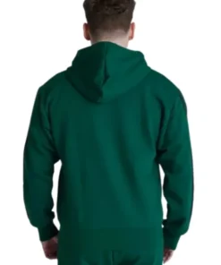 Manchester United x Adidas Essentials Green Hoodie