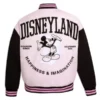 Mickey Mouse Disneyland Varsity Jacket Pink