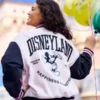Mickey Mouse Pink Disneyland Varsity Jacket For Women