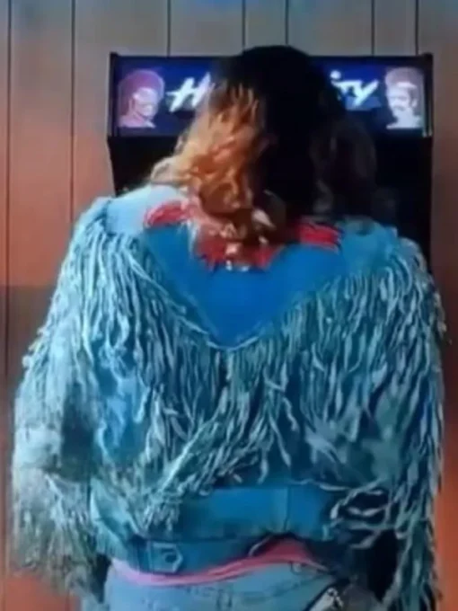Minecraft 2025 Jason Momoa Garett Garrison Blue Jacket