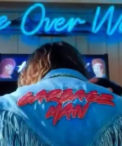 Minecraft 2025 Jason Momoa Garett Garrison Jacket Blue