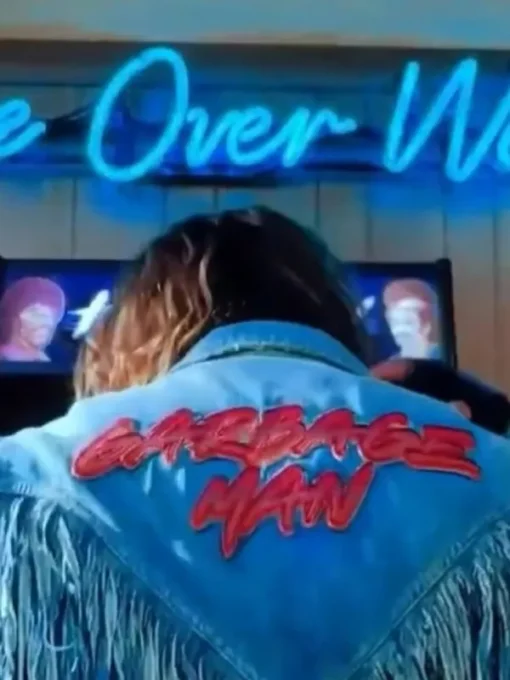 Minecraft 2025 Jason Momoa Garett Garrison Jacket Blue