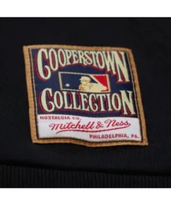 Mitchell & Nes Unisex Black Los Angeles Dodgers Logo Over Pullover Hoodie