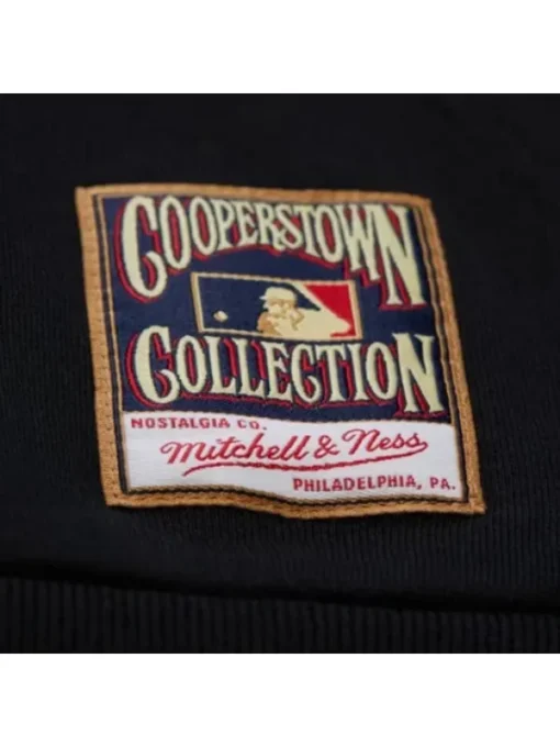 Mitchell & Nes Unisex Black Los Angeles Dodgers Logo Over Pullover Hoodie