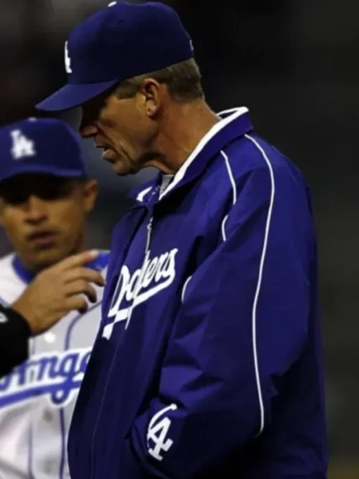 Mitchell & Ness 2005 Dodgers Dugout Blue Jacket