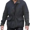 MobLand 2025 Tom Hardy Black Jacket