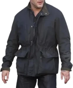 MobLand 2025 Tom Hardy Black Jacket