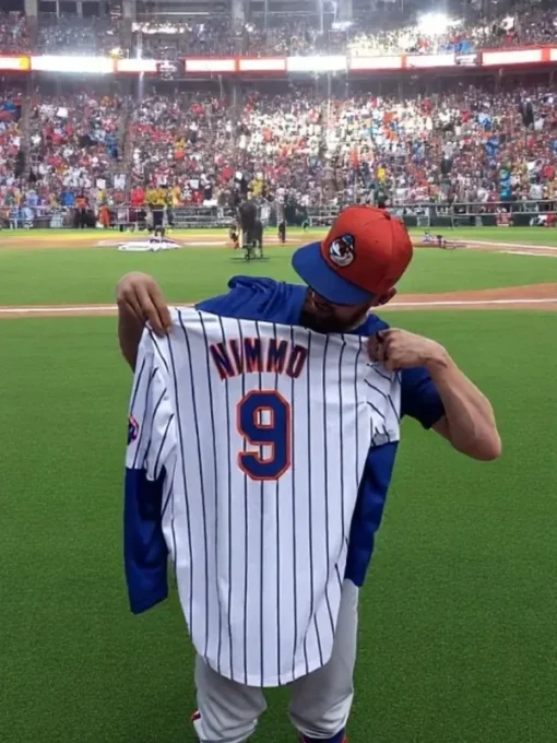 NY Mets Brandon Nimmo Hoodie Jersey