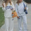 New Starfit White and Grey Tracksuit