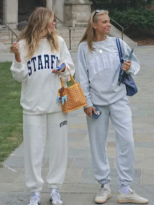 New Starfit White and Grey Tracksuit