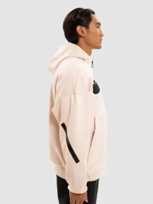 Newcastle United Full Zip Pink Hoodie