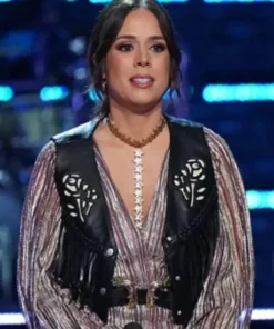 Paige Mackenzie Leather Vest