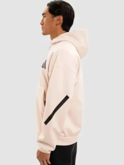 Pink Newcastle Zip Up Hoodie