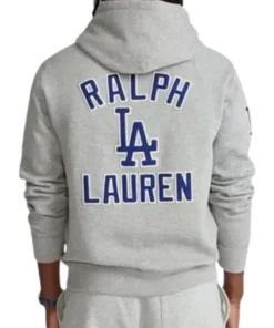 Polo Ralph Lauren LA Dodgers Hoodie Grey