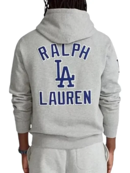 Polo Ralph Lauren LA Dodgers Hoodie Grey