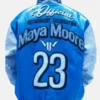 Retirement Celebration Jeff Hamilton Maya Moore Leather Jacket