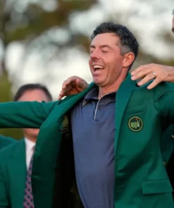 Rory Mcilroy Green Golf Jacket