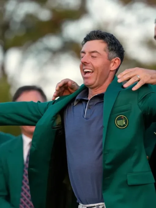 Rory Mcilroy Green Golf Jacket