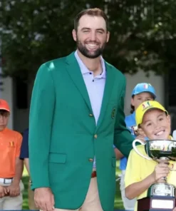 Scottie Scheffler Masters 2024 Green Jacket
