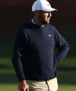 Scottie Scheffler The Players Championship 2025 Blue Hoodie