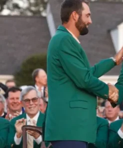 Scottie Scheffler Winner Masters 2024 Jacket Green