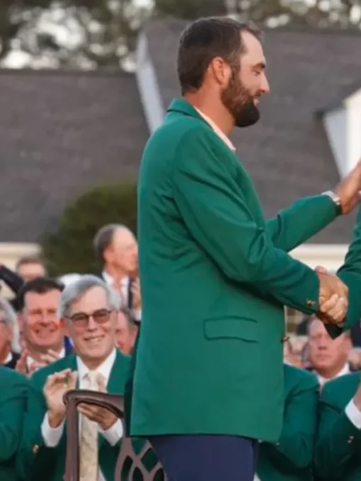 Scottie Scheffler Winner Masters 2024 Jacket Green