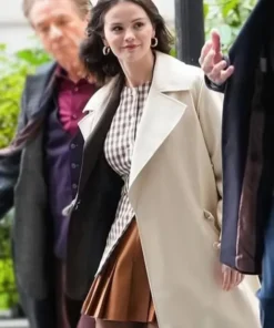 Selena Gomez NYC 2025 Trench Coat