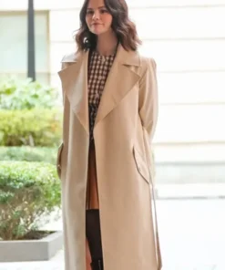 Selena NYC 2025 Leather Trench Coat
