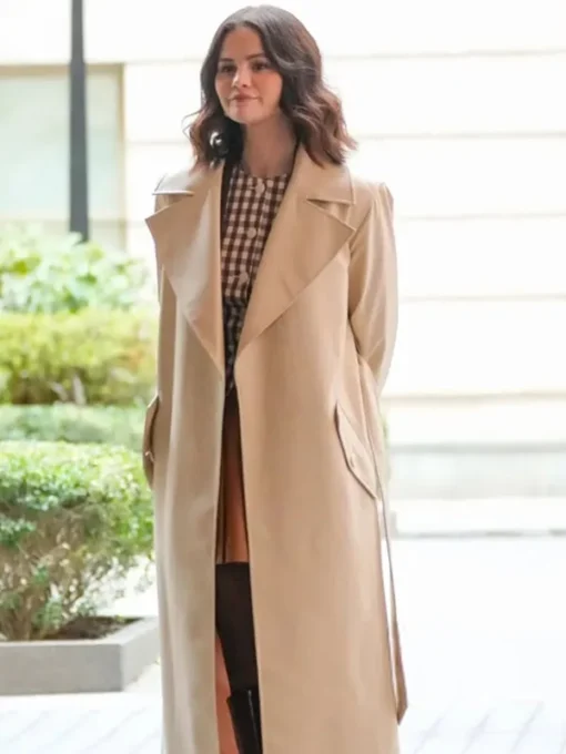 Selena NYC 2025 Leather Trench Coat