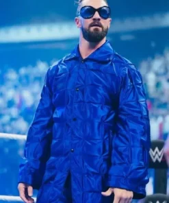 Seth Rollins Friday Night Blue Suit