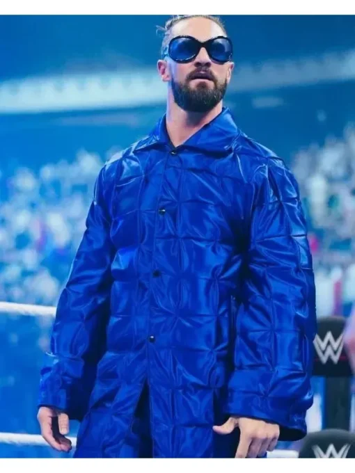 Seth Rollins Friday Night Blue Suit