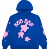 Sp5der Beluga Blue Hoodie