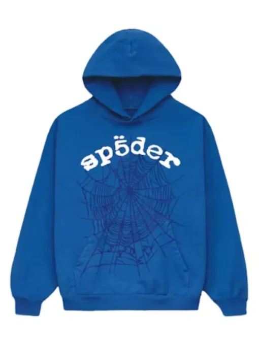 Sp5der Legacy Blue Hoodie