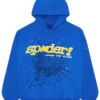 Sp5der Tc Blue Hoodie