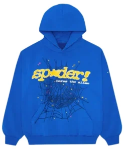 Sp5der Tc Blue Hoodie